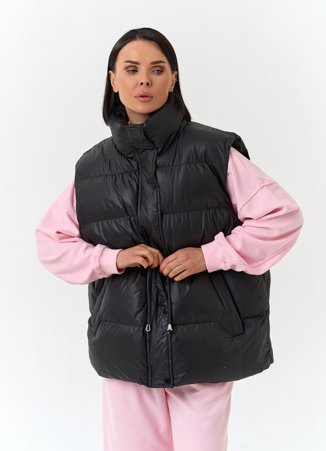 Женский утепленный жилет модель № 33093 универмаг малина