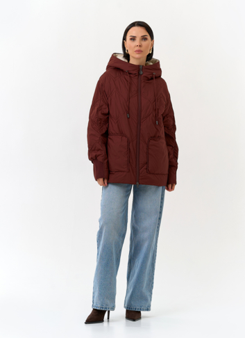 Женская куртка с капюшоном