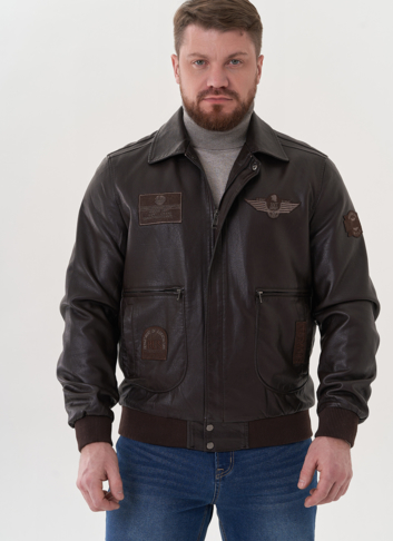 Мужская куртка из эко кожи