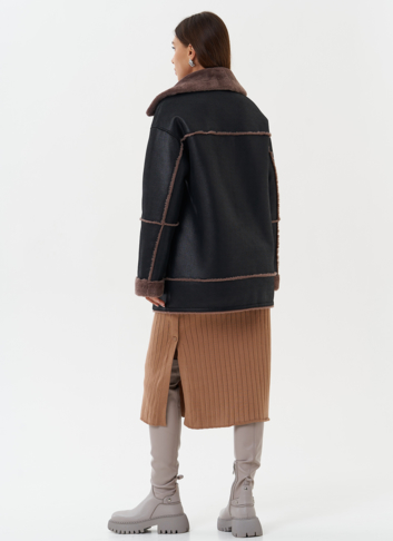 Дубленка из эко кожи