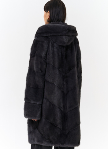 Норковая шуба - баллон