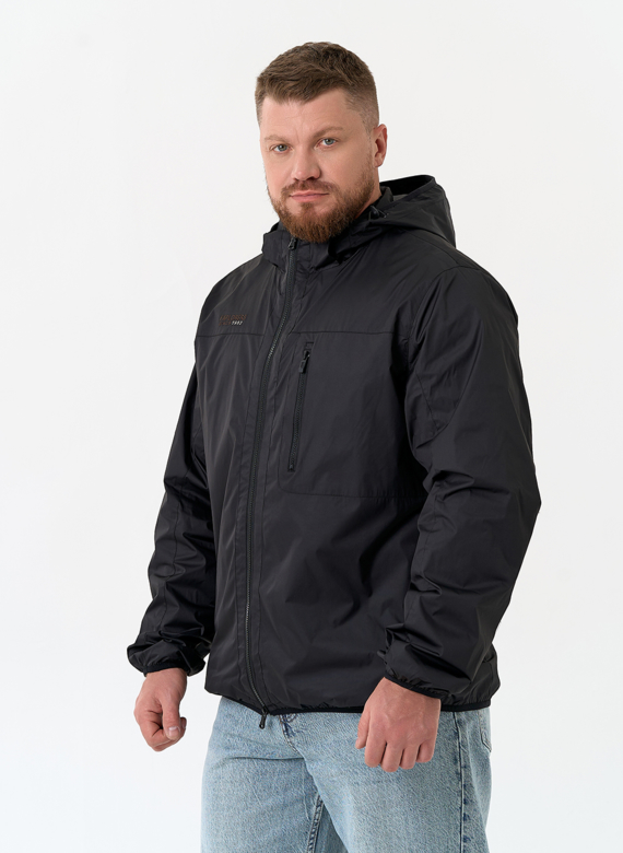 Мужская куртка с капюшоном