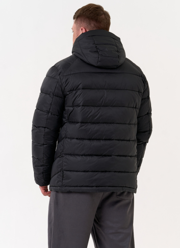 Мужской пуховик черного цвета