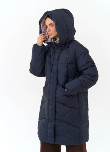 Женская куртка с капюшоном фото