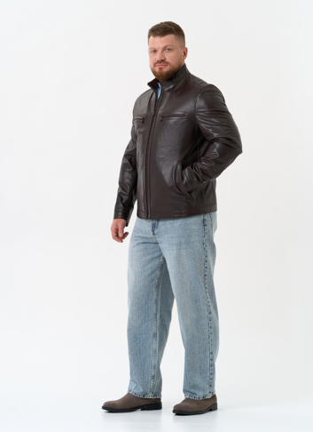 Мужская куртка из натуральной кожи