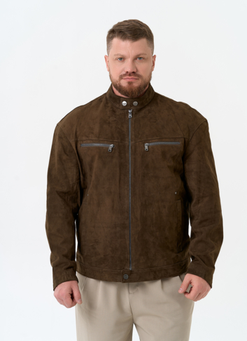 Мужская куртка из натуральной замши Мужская куртка из натуральной замши
